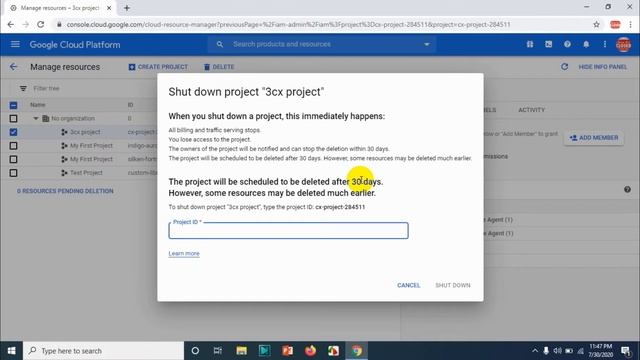 How to Delete a Google Cloud Project? смотреть онлайн