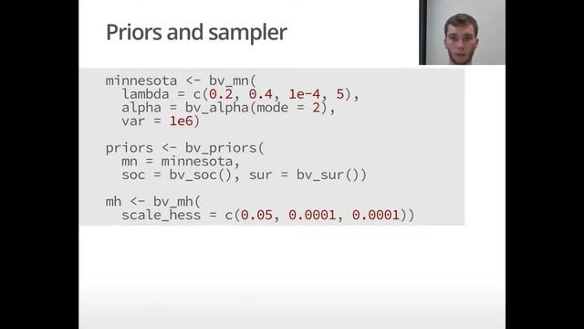useR! 2020: BVAR Bayesian Vector Autoregressions w Hierarchical Prior Sel in R (N. Kuschnig), contr смотреть онлайн