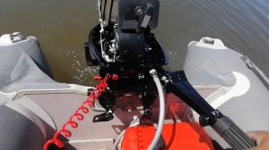 Первый запуск и обкатка лодочный мотор меркурий 9.9 л/с.