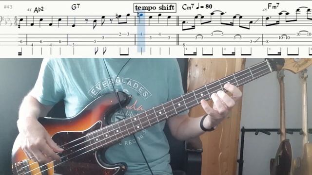Santana with Europa. Bass Cover Score Tabs Chords Transcription смотреть онлайн