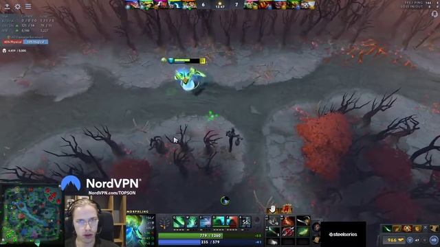 Topson gets a spicy gank смотреть онлайн