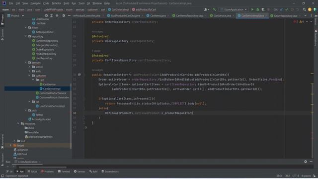 Creating Add Product in Cart API In Spring Boot Hindi | ECommerce Spring Boot + Angular | Part 18 смотреть онлайн