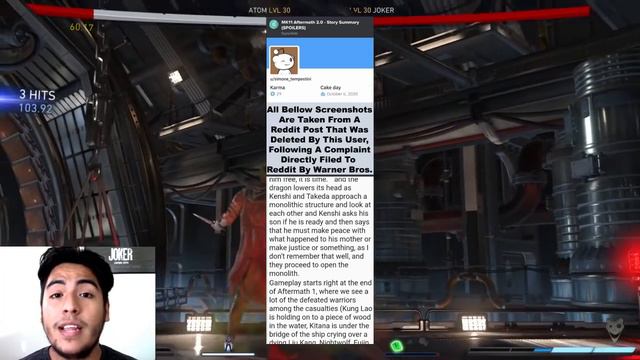 Mortal Kombat 11 - Aftermath 2.0 Story LEAK! (Taken Down By Warner Bros) смотреть онлайн