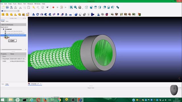 FreeCAD Edit a STL File (Creat a shape from mesh and convert to solid) смотреть онлайн