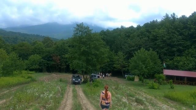 На Дастере по Абхазии. Часть 4: Барьяльский водопад, начало Кодорского ущелья, Шакуранский водопад смотреть онлайн
