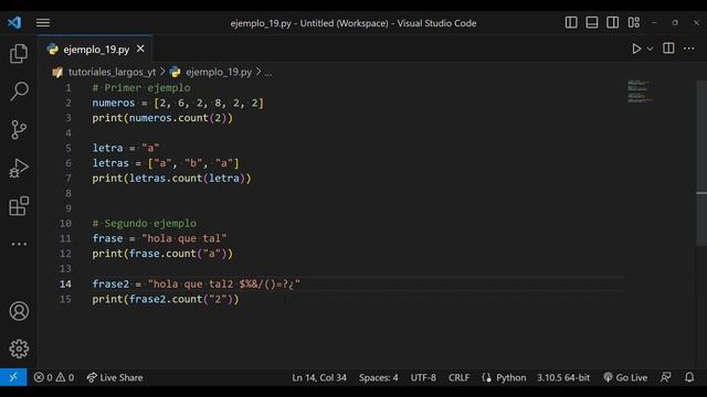Tutorial #19 para aprender programación en Python con Visual Studio Code смотреть онлайн