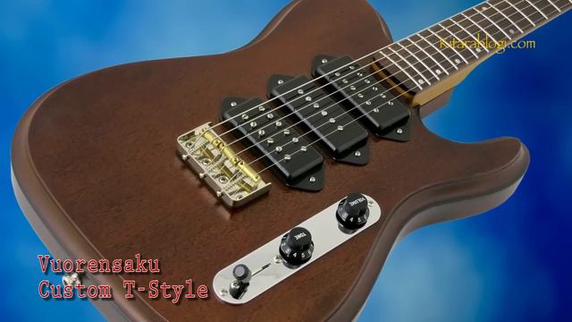 Vuorensaku Custom T-Style +++ Kitarablogi.com смотреть онлайн