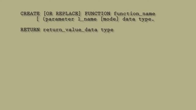 ITSE 1345 Intro to Oracle PL/SQL C3.3 Functions смотреть онлайн