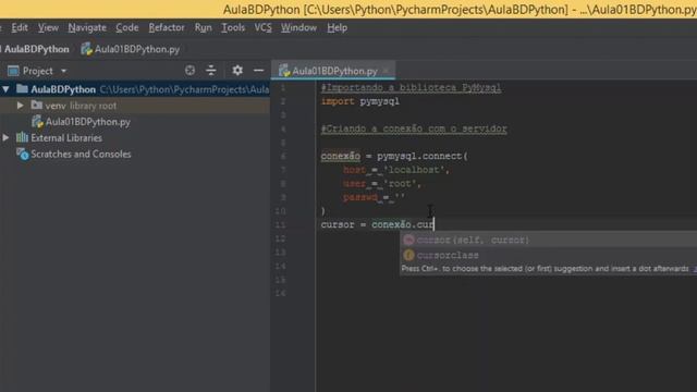 #3 Aula de Banco de Dados MySql em Python (Criando Banco de Dados) смотреть онлайн