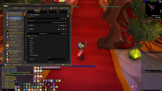 Making a basic WeakAura to track blessing of might. смотреть онлайн