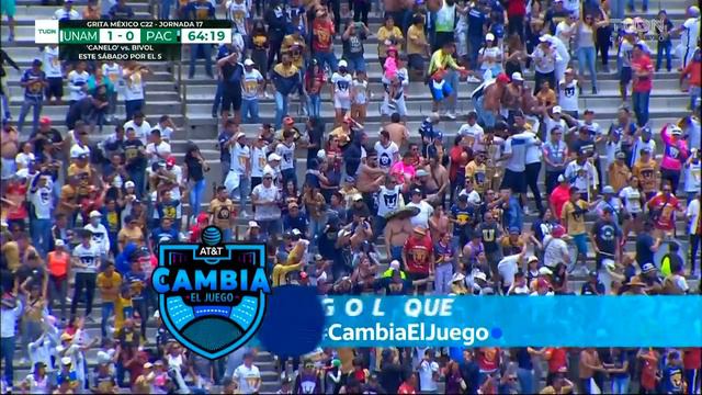 Gol de Juan Dinenno | Pumas 1 - 0 Pachuca | Liga BBVA MX - Grita México C22 - Jornada 17 смотреть онлайн