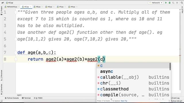 Python Practice Series 2 | For Beginner | Level 2 | Logic | Multiply Age | Tutorials Programming смотреть онлайн