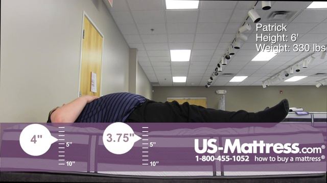 Serta iComfort Hybrid Applause II Firm Mattress Comfort Depth with Patrick смотреть онлайн