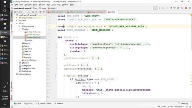 41 - React JS Практика - reducer (почти redux) смотреть онлайн