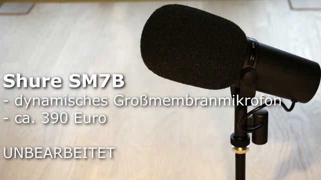 Mikrofonvergleich - X1800S vs E835S vs Procaster vs SM7b vs NT1 vs Broadcaster смотреть онлайн