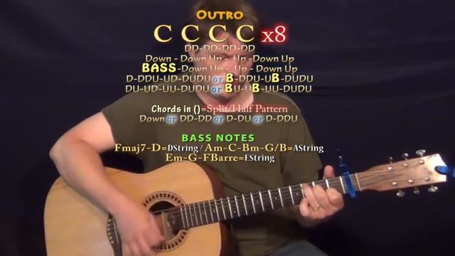 Grammys (Drake) Guitar Lesson Chord Chart - Em C B7 смотреть онлайн