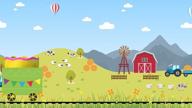 Изучаем Овощи Для Детей На Английском | Learn Vegetables with Egg Train смотреть онлайн