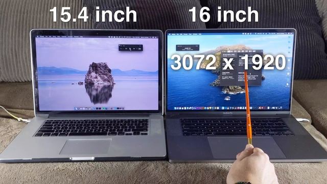2019 Macbook Pro 16' - Screen comparison смотреть онлайн