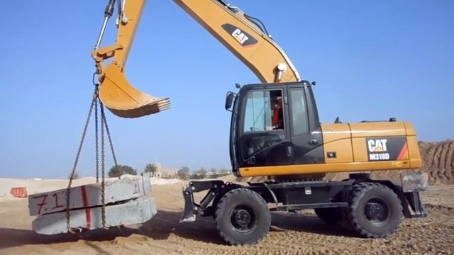 Caterpillar M318D смотреть онлайн