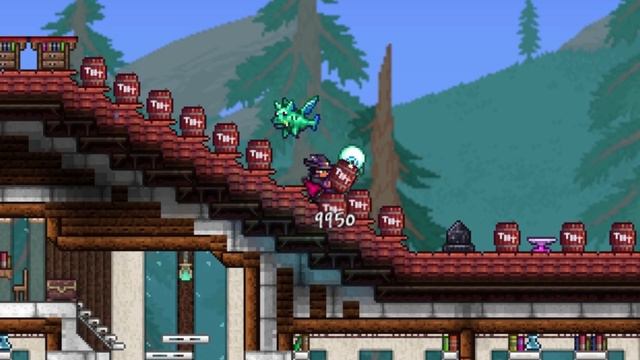 Terraria Trinitrotoluene Barrel is Epic смотреть онлайн