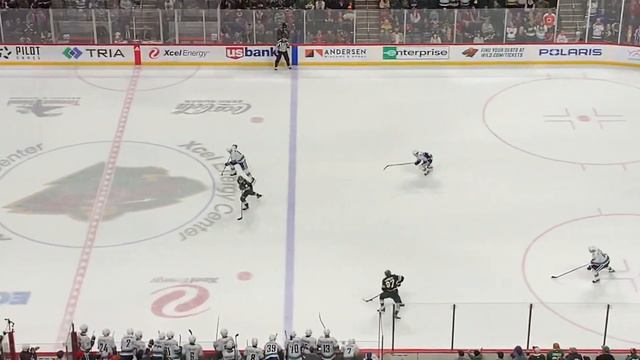 NHL MN Wild OT winning goal Joel Eriksson Ek from Kirill Kaprizov on 3-24-2022! смотреть онлайн
