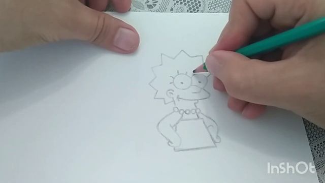 Как рисовать Лиза Симпсона смотреть онлайн