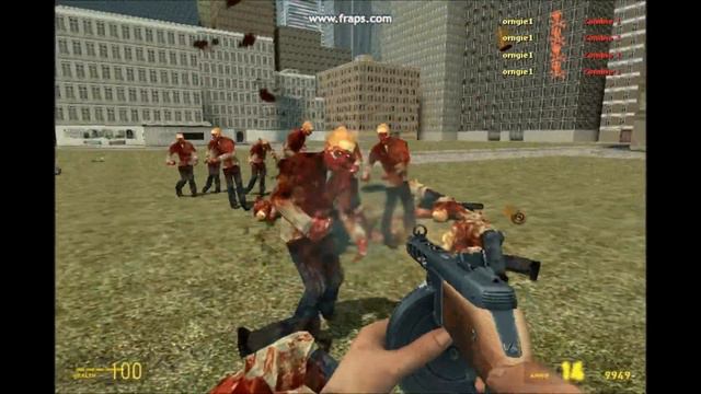 Gmod Zombie Invasion смотреть онлайн