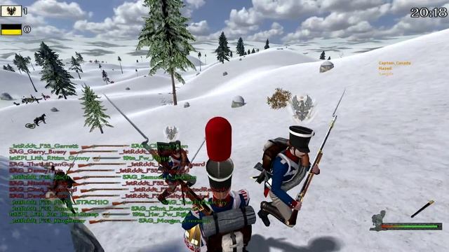 Napoleonic Wars - NA Hardcore Line Battles 12/7/12 - 1st Reddit Brigade смотреть онлайн