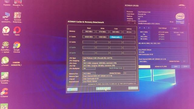 Максимальный разгон Pentium 4 3.9 GHz