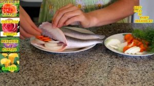 РЫБА НА ПАРУ. ДОМАШНИЕ РЕЦЕПТЫ С ВИДЕО №56. КУХНЯ.