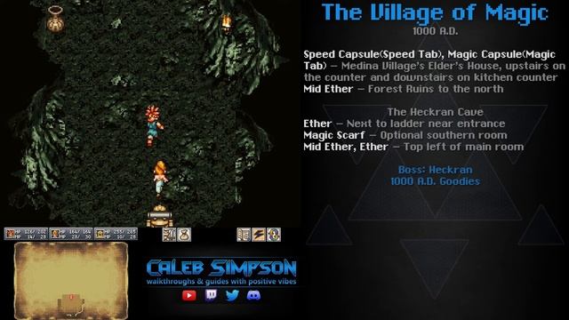 Chrono Trigger Walkthrough 9: The Village of Magic (Medina Village, Heckran Cave) смотреть онлайн