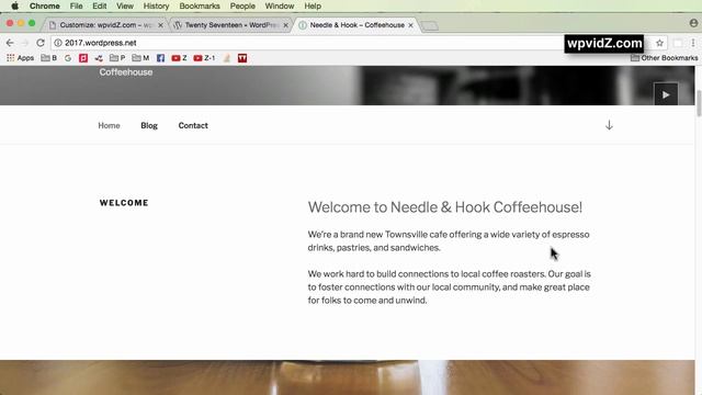 How To Show Menu & Sections - Switching To Twenty Seventeen Theme смотреть онлайн