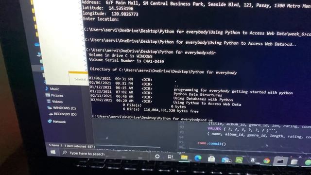 Creating an sql database using python and sqlite3 смотреть онлайн
