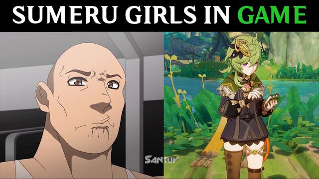 Sumeru Girls in Game VS Reddit смотреть онлайн