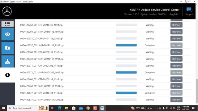 Xentry Update Service Control Center - Mercedes Benz смотреть онлайн