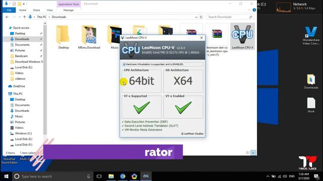 How To Check Virtualization is Enabled or Not without BIOS in Windows 10,8,7 смотреть онлайн