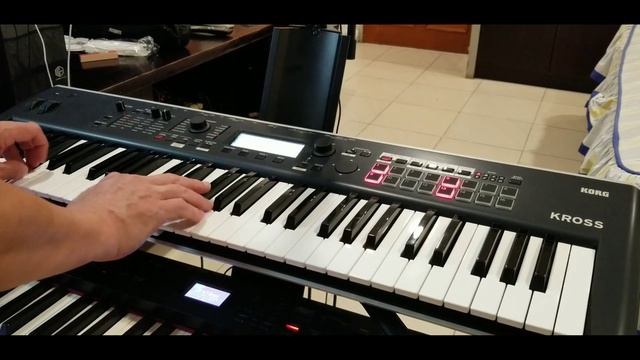 KORG Kross 2 Combi & Sounds Demo By J. Lee #korg #korgkross2 #keyboards #synthesizer