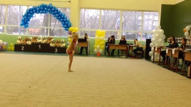 Долгополова Полина 6 лет художественная гимнастика смотреть онлайн