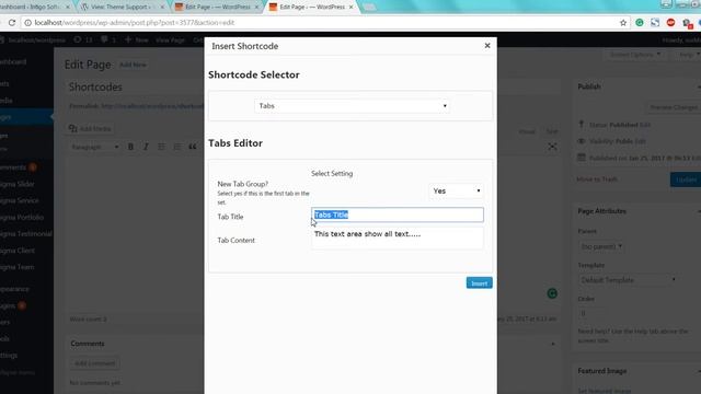 How to create tabs in WordPress weblizar themes ? смотреть онлайн