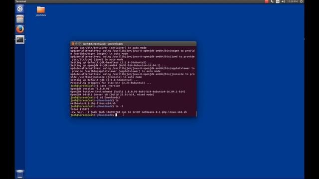 Episode 002 - Installing NetBeans on Ubuntu 16.04 смотреть онлайн