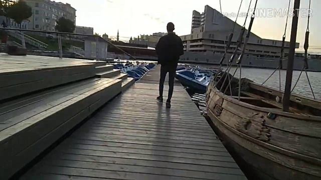 Татарская слобода. Прогулка. Казань. Татарстан. смотреть онлайн