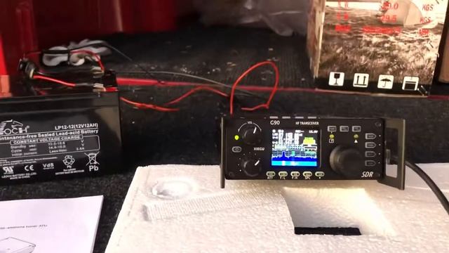 Xeigu G90 QRP HF transceiver смотреть онлайн
