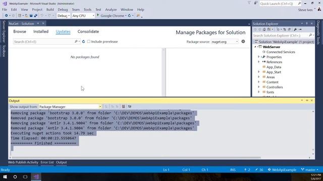 ASP.NET Web API Demonstration | Building RESTful Web Services Workshop 9 смотреть онлайн