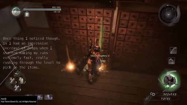 Nioh - Yasakani Magatama farming tips - Rarest item in game - Trail of the master mission смотреть онлайн