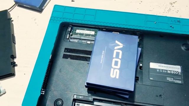 установка ssd и увеличение оперативной памяти на ноутбуке samsung np355e5x смотреть онлайн