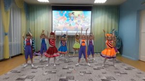 МБДОУ Детский сад 63, танцевальное творчество, ансамбль Лучики, танец Бум, бум ла ла