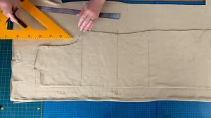 Теплый и уютный халат без выкройки на любой размер. Раскрой домашнего халата сразу на ткани.mp4