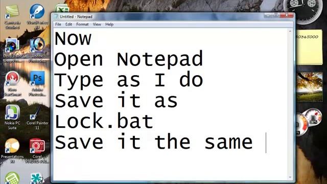 How to lock a folder by changing it into Recycle Bin смотреть онлайн