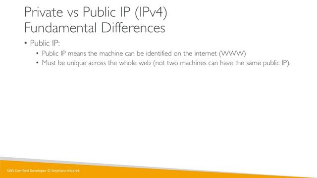 AWS Private vs Public vs Elastic IP Explained смотреть онлайн