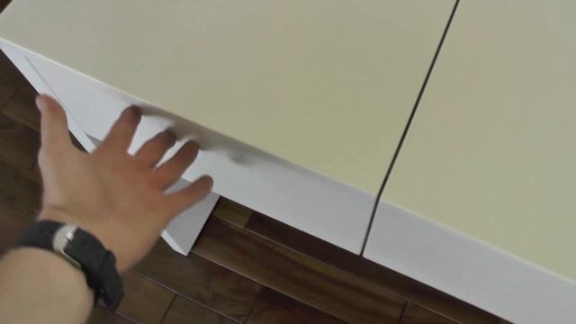 Туалетный столик из МДФ с откидной крышкой. смотреть онлайн